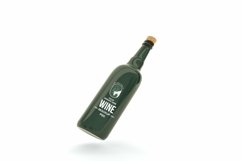 Wine Bottle Mockup Product Image 1