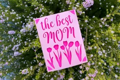 Best MOM Card SVG Mother's Day cut greeting cards any Cricut Product Image 2
