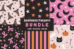 Halloween Bundle Patterns Spooky Digital Papers Product Image 1