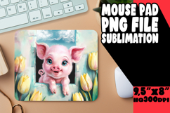 ENCHANTED DESK PAD SUBLIMATION STYLE, Animals In Wall Product Image 1