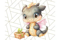 Woodland Nursery Baby Animals And Fantasy Forest PNG Clipart Product Image 2