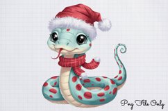 Woodland Christmas Animals Cliparts PNG Product Image 1