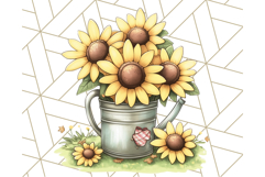 Fall Dinosaur PNG Clipart with Autumn Elements, Cute Dino Product Image 2