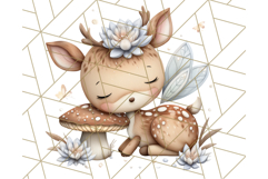 Forest Fairy Garden Creatures PNG, Whimsical Woodland Art Product Image 2