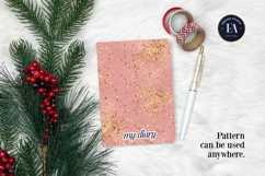 Pink Gold Shimmer Digital Paper, Glitter Texture Product Image 4