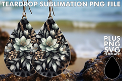 Radiant Teardrop Earrings Art Ideas, Leopard Prints Product Image 1