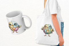 Easter Quirky Birds Clipart Product Image 4