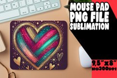 UNIQUE MOUSE MAT INSPIRATIONAL MAGIC, Heart Product Image 1