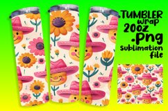 Elegant Retro Tumbler Wrap Sublimation 20oz Product Image 1
