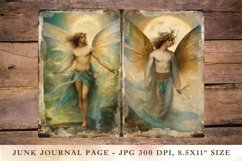 Printable Junk Journal Pages man fairy angel 6 Product Image 1