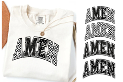 4 Amen Png | Leopard Print | Checkered | Star Print Product Image 1