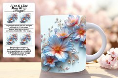 Exquisite 3D Flower Mug Collection Product Image 1