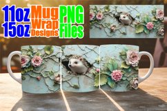 Enchanted Forest Mug Wrap: 3D Sublimation Product Image 1