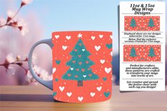 Vibrant 11oz Mug Wrap Png Template , Holiday Product Image 1