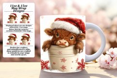 Magical 15oz Mug Wrap Png Design , Christmas Product Image 1