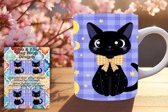 Playful Kitten 11oz/15oz Mug Wrap Design PNG Product Image 1