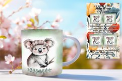 Festive 11oz Mug Wrap Png Artwork , Animals Product Image 1