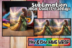 Magical mornings 11oz 15oz sublimation wrap, Women Product Image 1