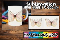 Whimsical Spring Butterfly Charm: Mug Elegance Product Image 1
