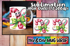 Luminous moments 11oz 15oz sublimation wrap, Cute Christmas Product Image 1