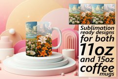 Stunning Views Mug Wrap Sublimation for 11oz/15oz Product Image 1