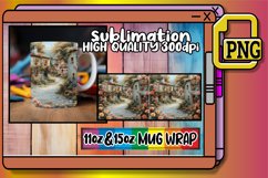 Meadow Beauty: 3D Landscape Mug Design Product Image 1