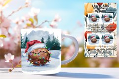 Sassy 15oz Mug Wrap Png Template , Holiday Product Image 1