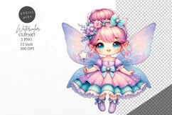 Fairy clipart, Fantasy clipart, Nursery clipart Product Image 1