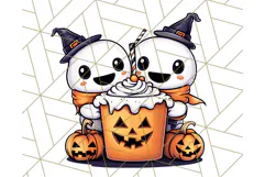 Monster Café Halloween PNG Clipart, Coffee Holiday Clip Art Product Image 2