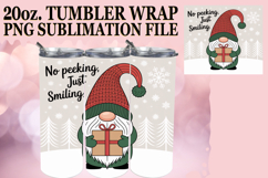 SERENE NIGHTS 20oz TUMBLER WRAP, Holiday Gnome Product Image 1