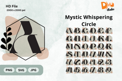 Mystic Whispering Circle Monogram Product Image 1