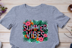Retro Beach Summer Vibes PNG for Shirts Product Image 4