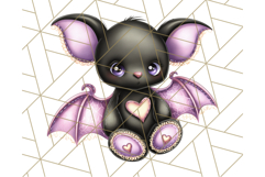 Pastel Goth Halloween PNG Clipart, Creepy Cute Art Product Image 2