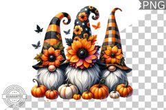 Halloween Gnome Sublimation - Clipart PNG Design Product Image 1