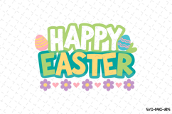 Happy Easter SVG Design | Easter | SVG Cut files Product Image 1