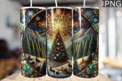 Christmas Tree Tumbler Wrap Design |High Quality 300 Dpi Product Image 1