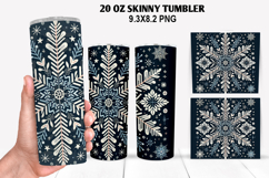 Flowers Skinny Tumbler 20oz Wrap Design, Spring Tumbler Wrap Product Image 1