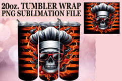 Sweet Sublimation 20oz tumbler wrap, Skull Product Image 1