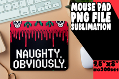 Joyful Mouse Pad PNG Design, Holiday Product Image 1
