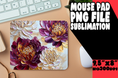 RADIANT MOUSE PAD CREATIVE MAGIC, 3D Flower Product Image 1