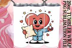 SWEET GIFT 20oz TUMBLER WRAP, Valenines Heart Product Image 1