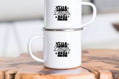 Camping Mug Mockup, Enamel Camper Mug Mockups Product Image 1