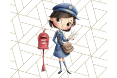 Cute Career Clipart Watercolor Professions Clip Art for Kids Product Image 2