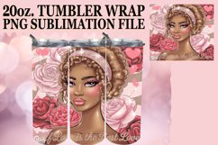 GIFT OF SERENITY 20oz TUMBLER WRAP, Love Girl Product Image 1