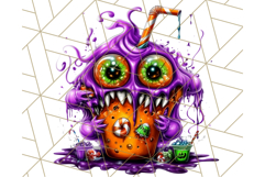 Spooky Café Cuties Halloween PNG Clipart, Holiday Elements Product Image 2