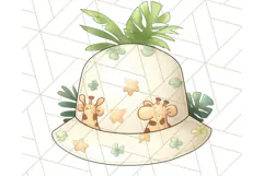 Jungle Safari Animals PNG Cute Pastel Wild Animal Clipart Product Image 2