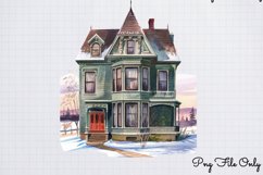 Victorian Winter Clipart Sublimation PNG Product Image 1