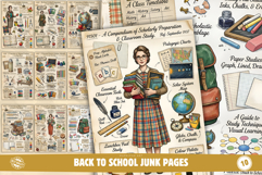 Back To School Junk Journal Product Image 1