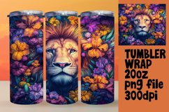 DIY 20oz Tumbler Wrap File , Leo Product Image 1