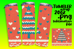 Custom 20oz Tumbler Wrap Download , Holiday Product Image 1